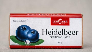 Heidelbeer Schokolade handgeschöpft 65g