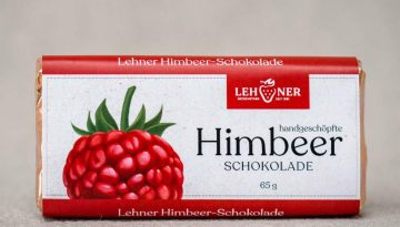 Himbeer Schokolade handgeschöpft 65g