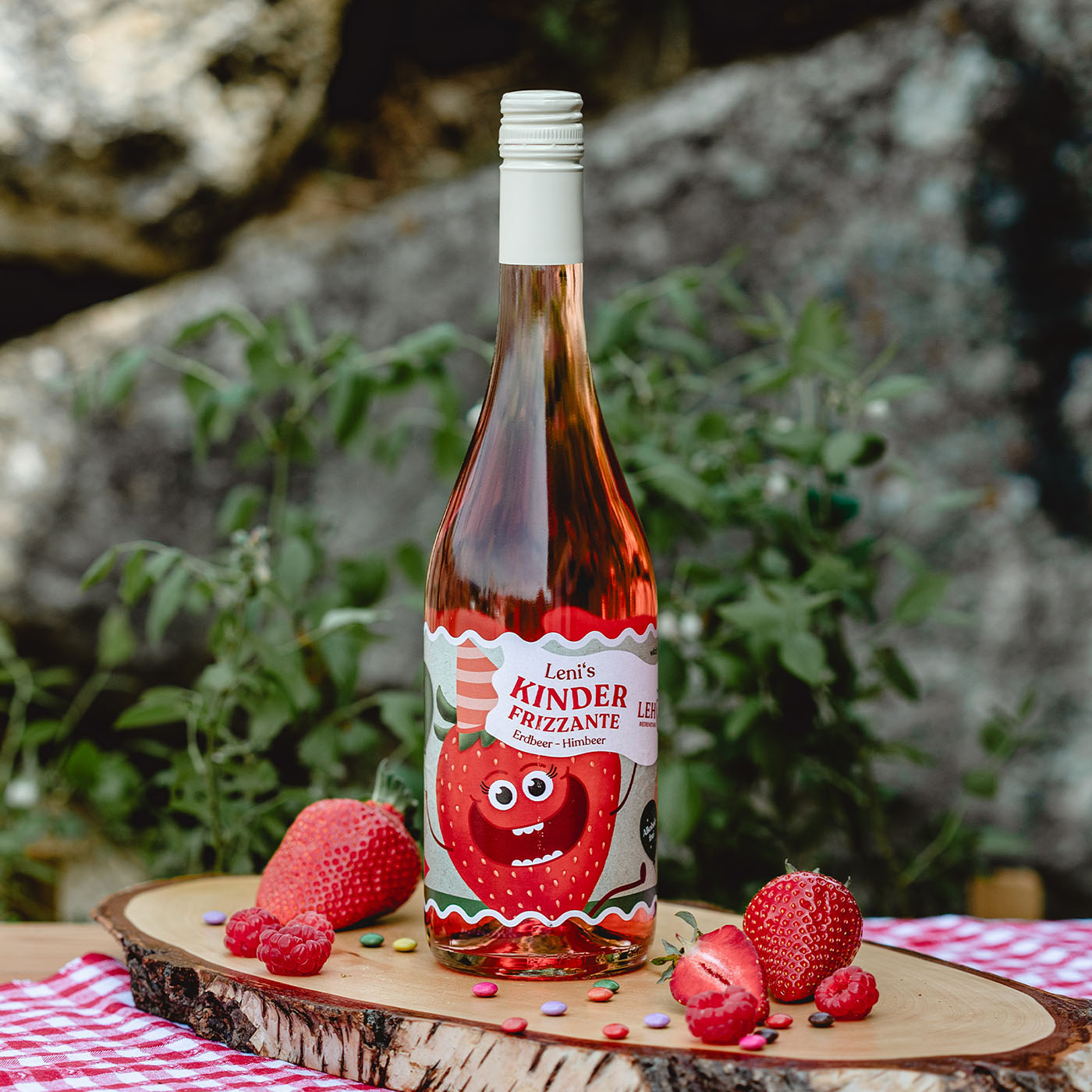 Leni’s Kinder Erdbeer-Himbeer Frizzante 0,75l