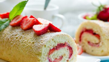 erdbeerroulade