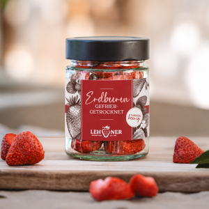 gefriergetrocknete Erdbeeren