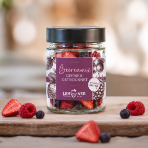 gefriergetrockneter Beerenmix