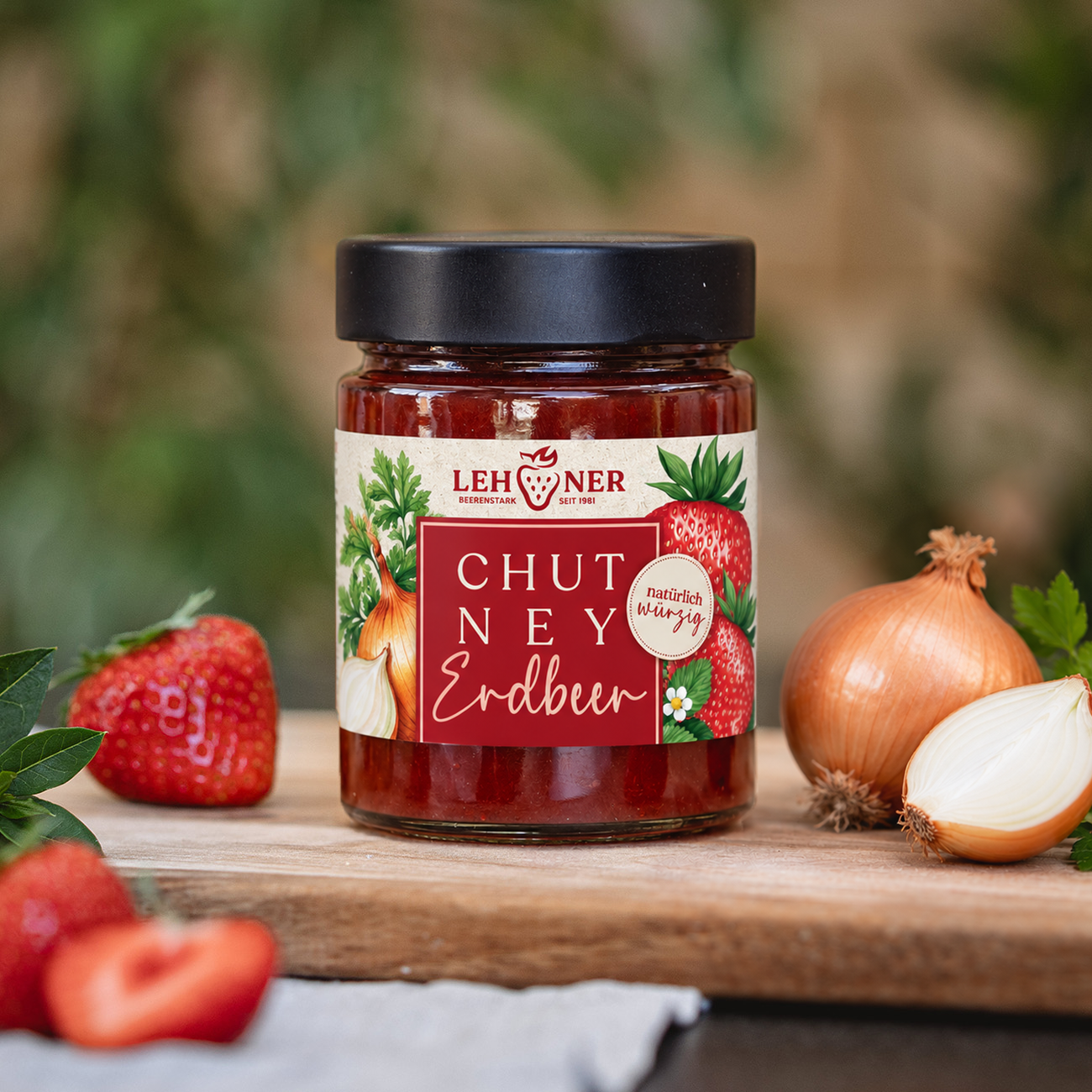 Lehner Erdbeer Chutney
